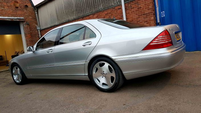 mercedes slab diamond cut CNC lathe alloy wheels derby nottingham long eaton